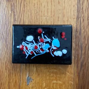 Vintage Enameled match book holder